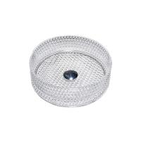 Раковина стеклянная, накладная VBS-5GL01 400х400х125 прозрачный Vincea