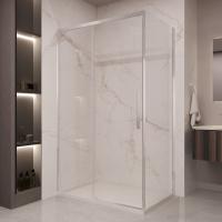 Душевой уголок прямоугольный VSR-1ST9011CL 1100х900 профиль хром стекло прозрачное VINCEA