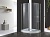 Душевой уголок полукруглый ELENA-W-RH-1-120/90-C-Cr-R 1200X900X1950 CEZARES